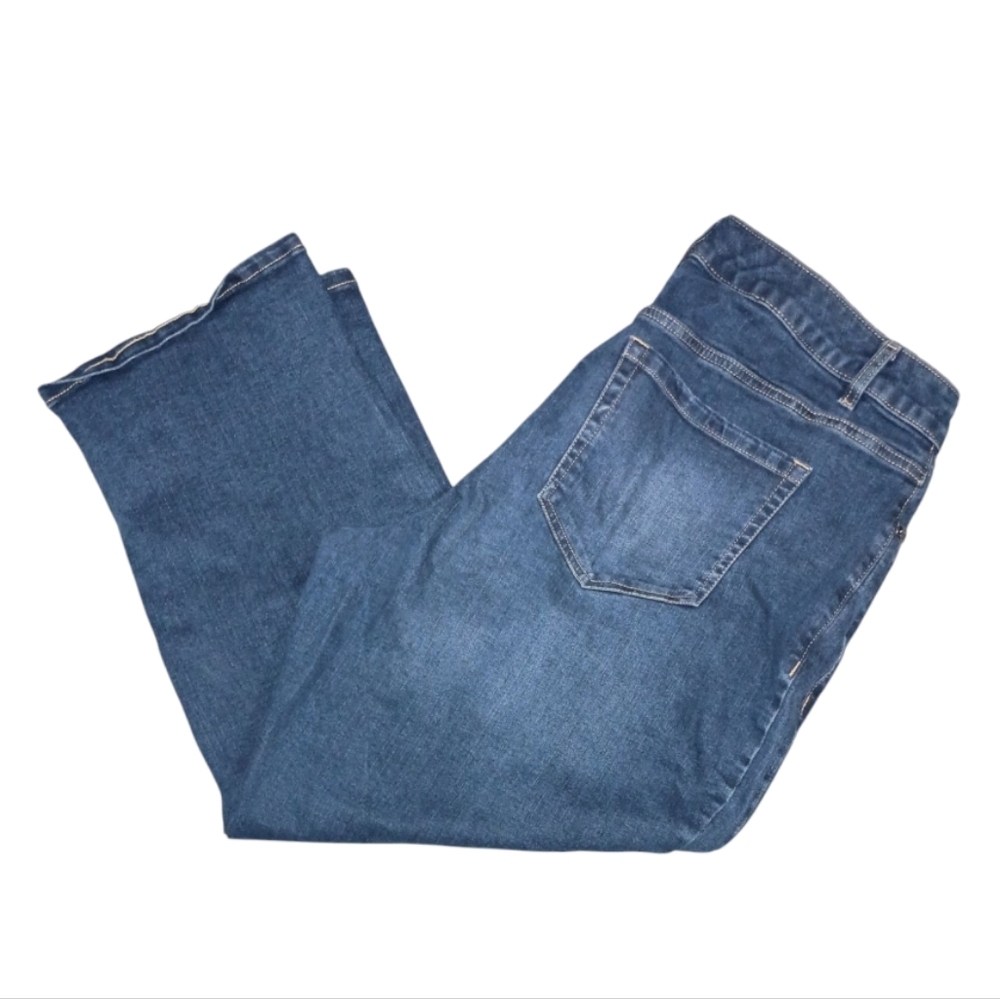 Lane Bryant Plus Size Mid-Rise Boyfriend Capri Size 14
